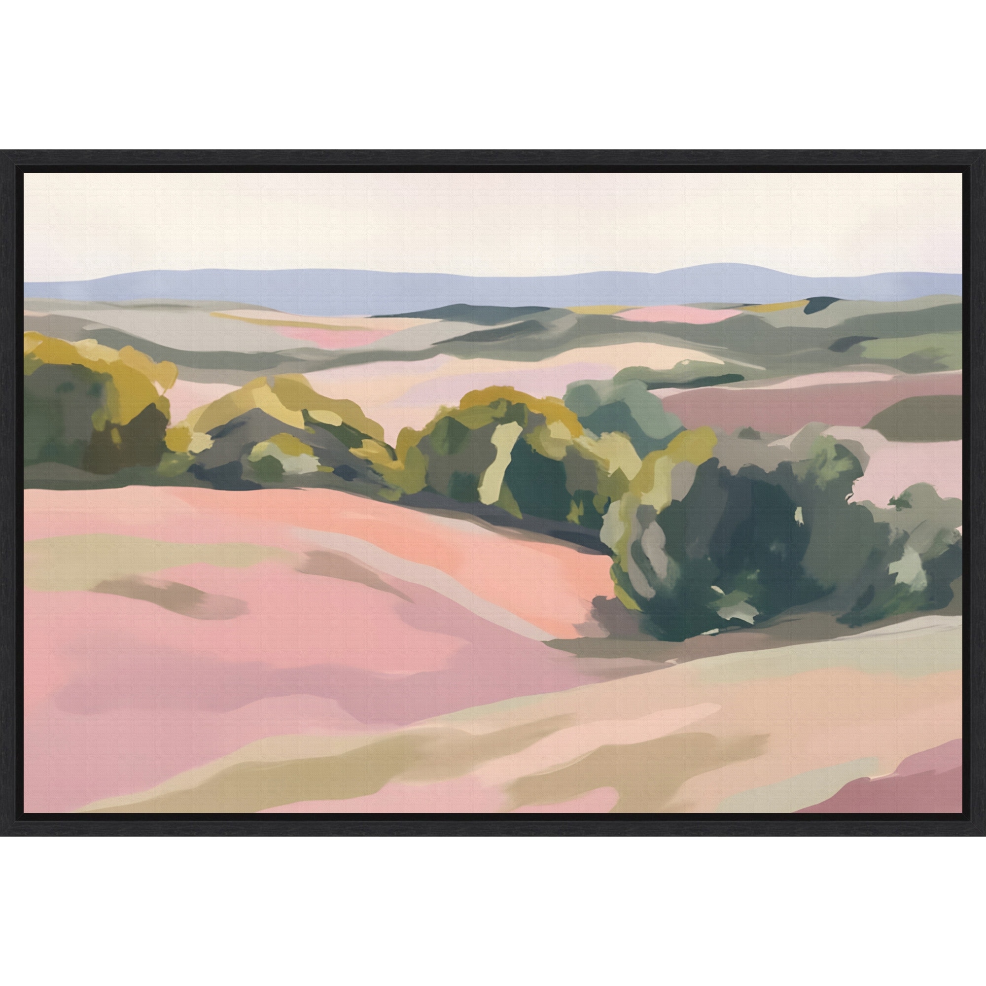 Outlook by Edie Framed Canvas Wall Art