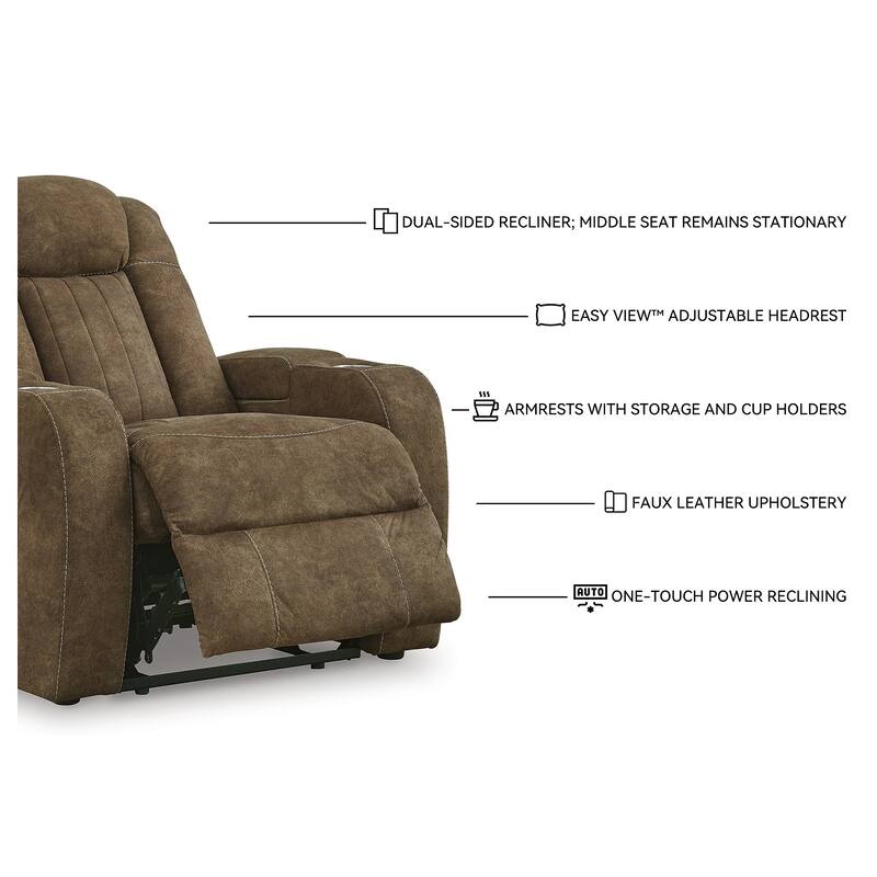 Signature Design by Ashley Wolfridge Brindle Power Recliner