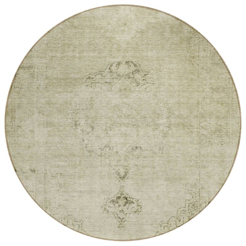 HomeRoots Oriental Traditional Rectangle Outdoor Rug