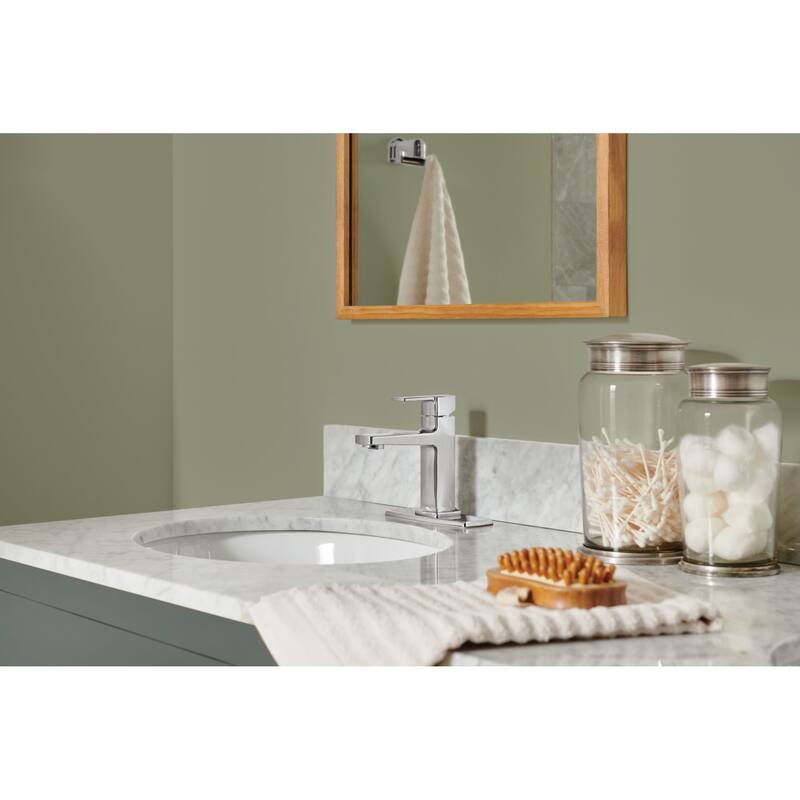 Peerless P1571LF Ezra 1.0 GPM Single Hole Bathroom Faucet with Push