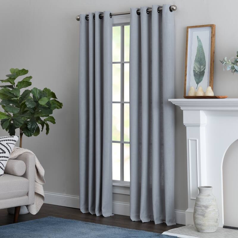 Grommet Top Panel - Lt. Grey - 50x95