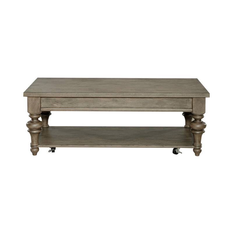 Americana Farmhouse Dusty Taupe 3 Piece Cocktail Table Set