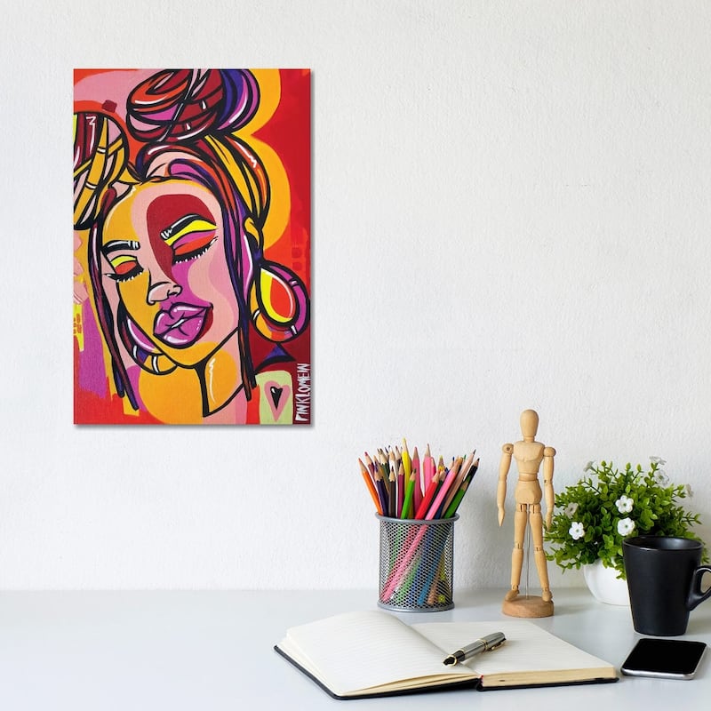 iCanvas "Miami" by Pinklomein Canvas Print - 12x8x0.75