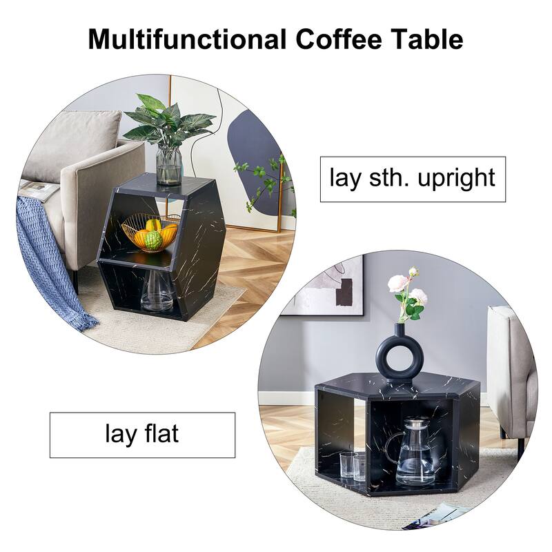 Modern Hexagonal Coffee Table