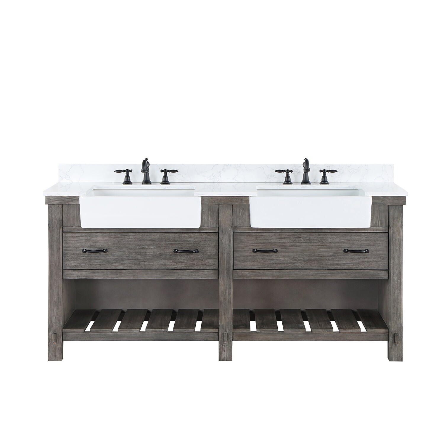 Miseno MV-NM-701672 Villareal 72" Free Standing Double Basin Vanity