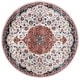 preview thumbnail 7 of 6, SAFAVIEH Rosewood Goretti Traditional Oriental Rug 6'7" Round - Ivory/Red - Round