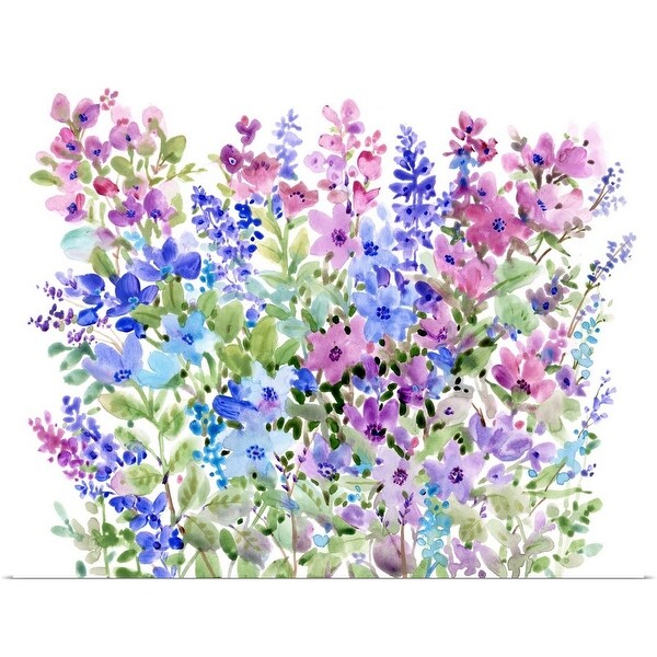 "Floral Fragrance II" Poster Print