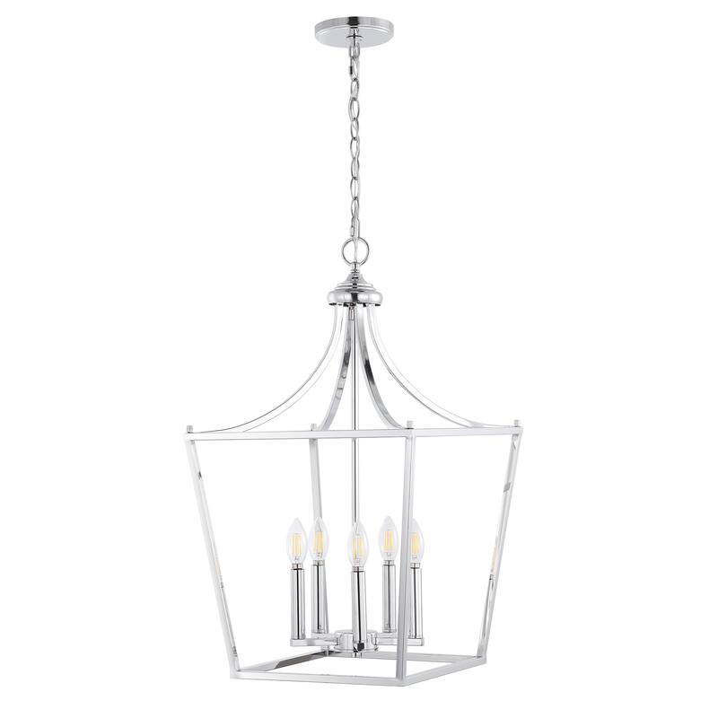 Camden Light Iron Classic Midcentury Pendant Lantern by JONATHAN Y