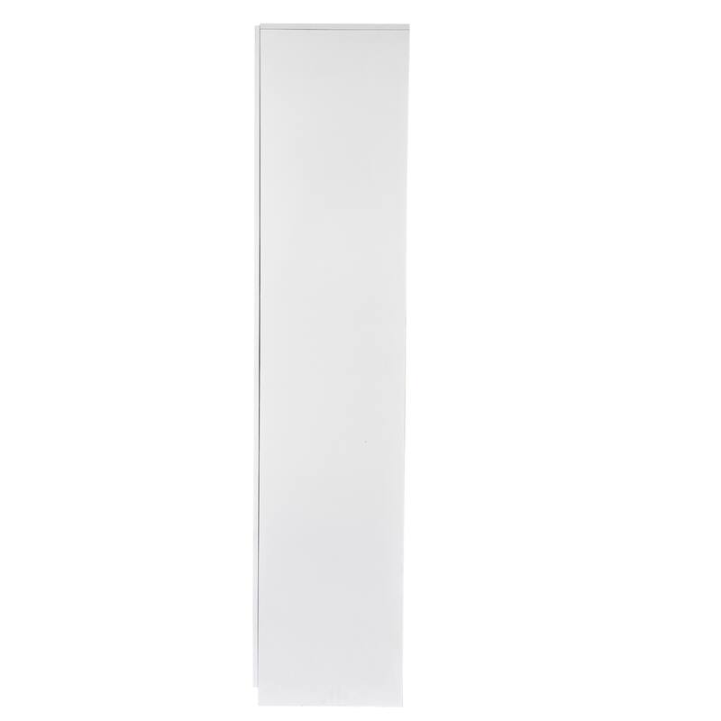Kitchen Pantry Cabinet, White Freestanding Buffet Cupboards Sideboard With Doors & Shelves, Kitchen Pantry Storage Cabinet