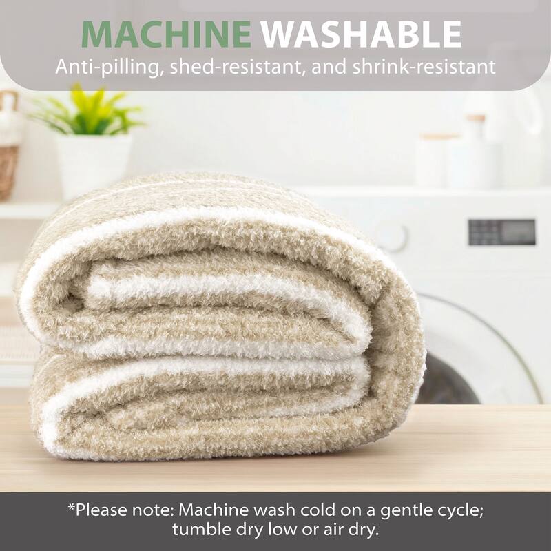 Ultra Soft Cozy Knit Throw Blanket