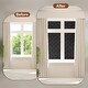 preview thumbnail 3 of 6, Window Privacy Films, Non-Adhesive Static Window Decals, Black