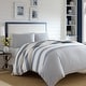 preview thumbnail 1 of 7, Nautica Fairwater Blue Cotton Reversible Comforter Set