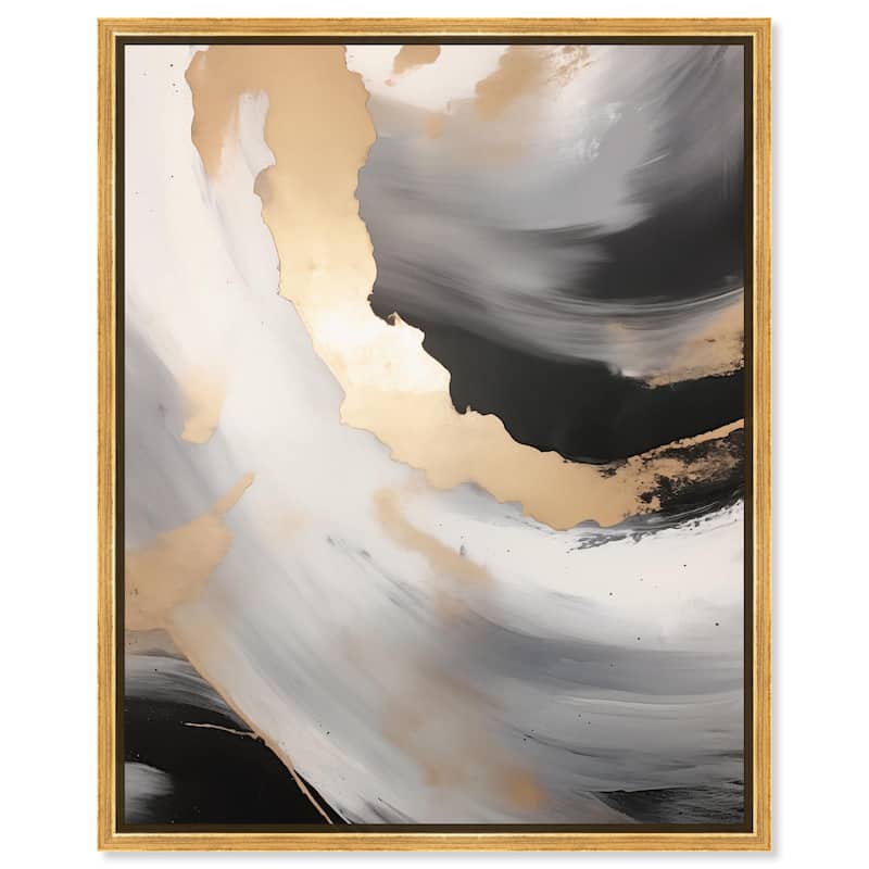 Realm of Abstraction Canvas by Art Remedy - 16" x 20" - Gold
