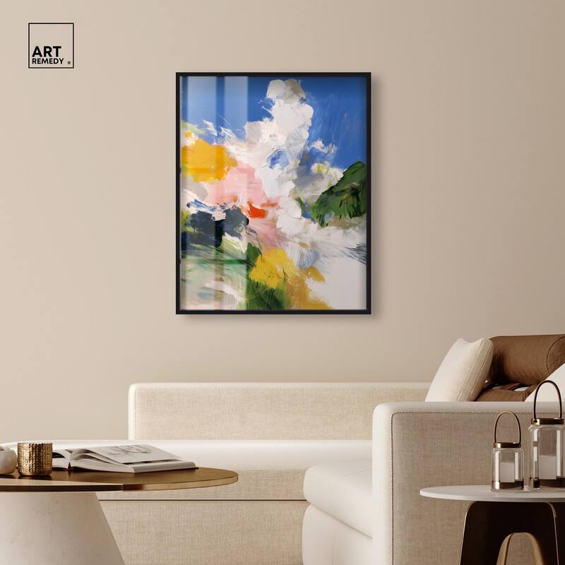 Clouds and Color II Shadowbox by Art Remedy