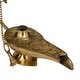 preview thumbnail 11 of 12, Gold Brass Eclectic Aladdin Lamp