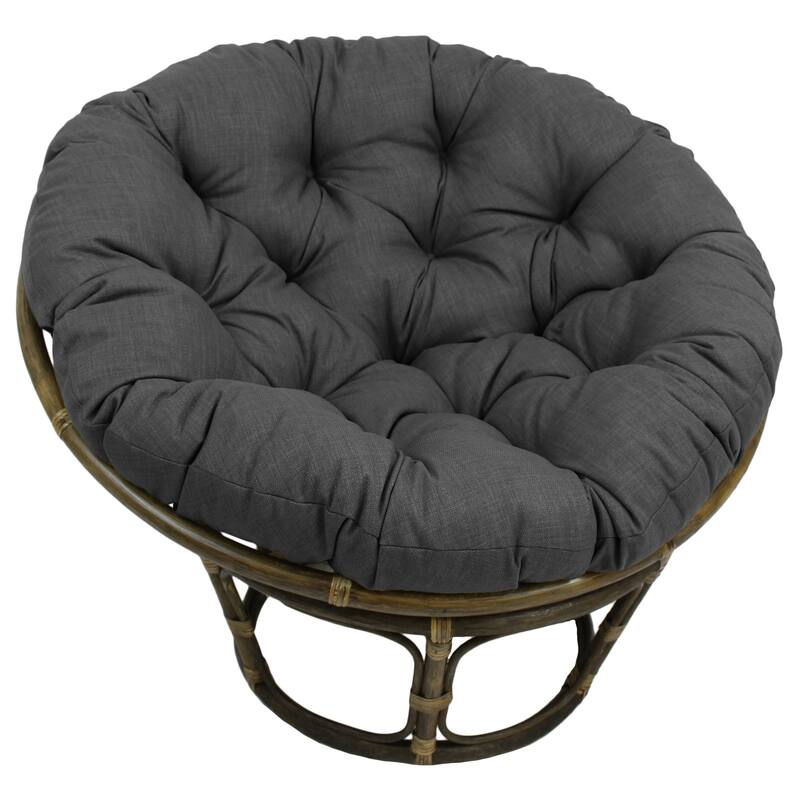 52-inch Indoor/Outdoor Papasan Cushion (Cushion Only) - Cool Grey