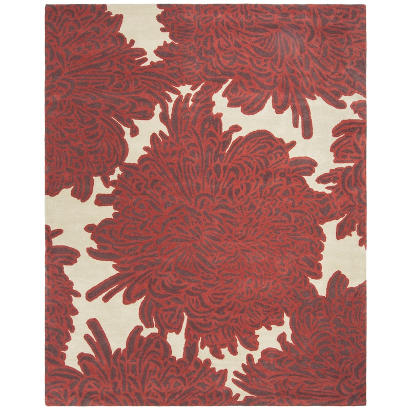 Martha Stewart by SAFAVIEH Chrysanthemum Wool Rug - 8' x 10' - Miso