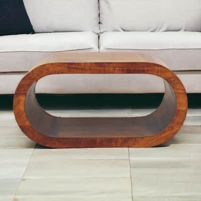 Artisan Furniture Chestnut Solid Wood Amaya Coffee Table