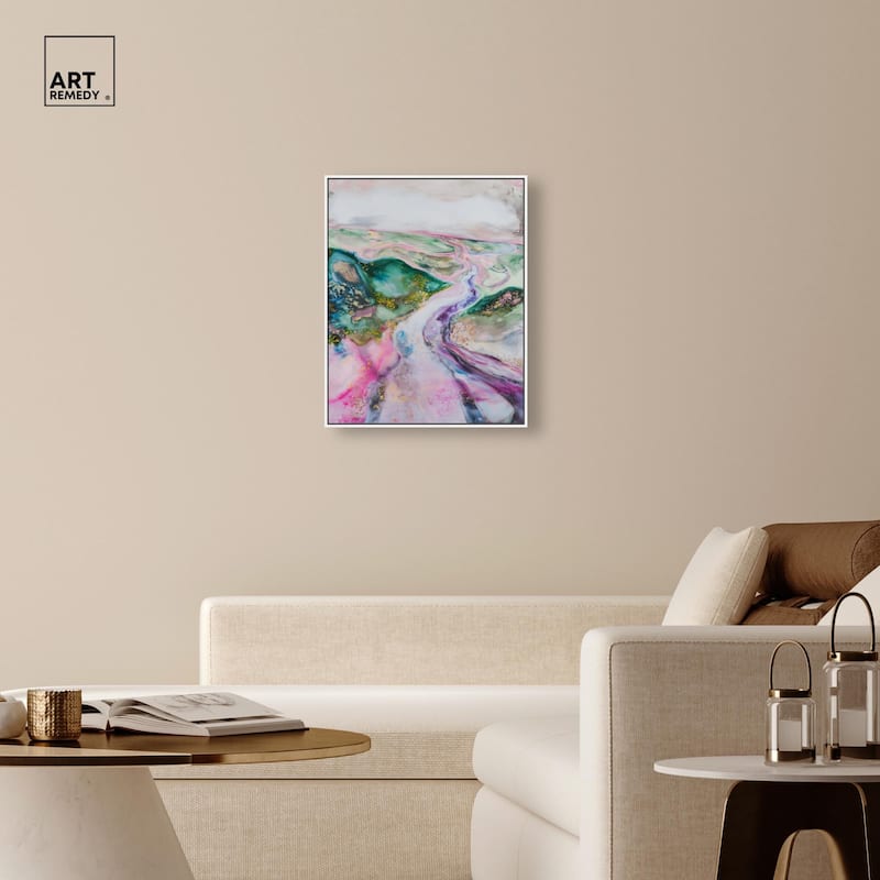 Noir Pulse II Canvas by Art Remedy