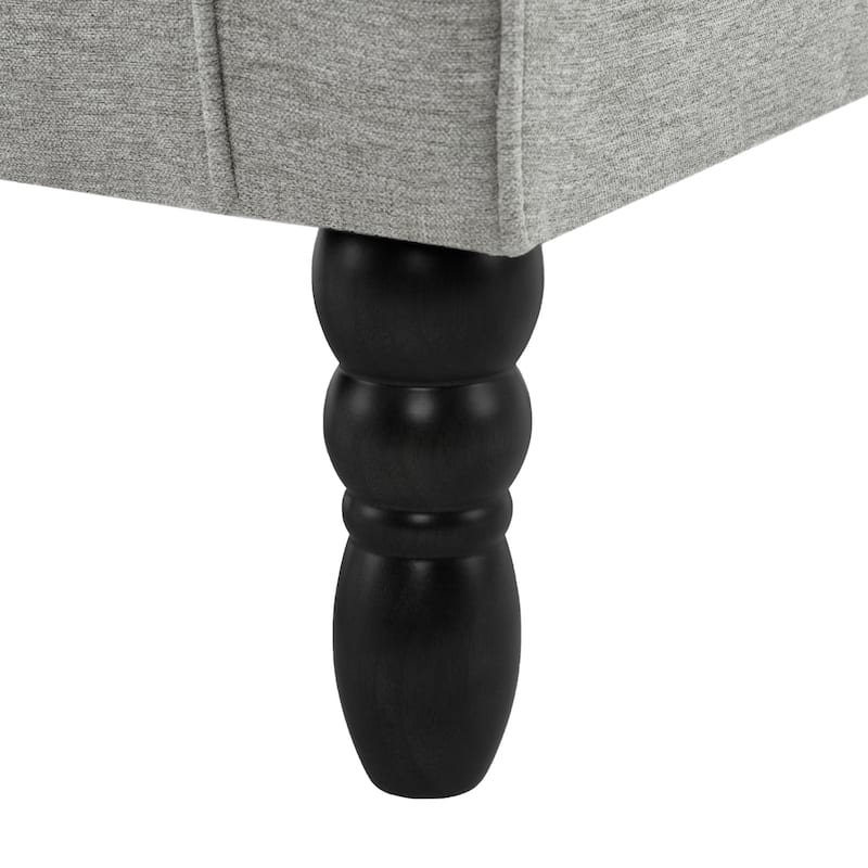 Modern Button Tufted Armchair Wingback Accent Chairs Set of 2