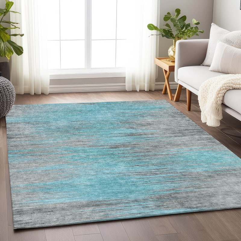 Premium Washable Super Soft Modern Ombre Mayfield Rug