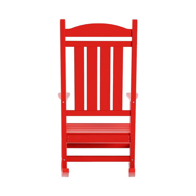 Laguna Hdpe All Weather Outdoor Patio Rocking Chair
