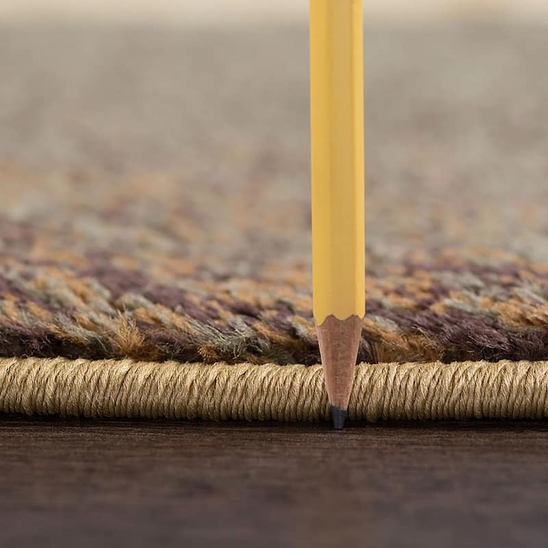 Rhythm Transitional Geometric Indoor Area Rug