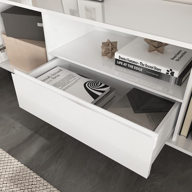 TV Console TV Stand Entertainment Center with Storage