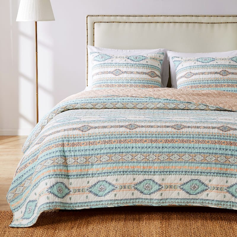 The Curated Nomad San Carlos Cotton Rich Quilt Set