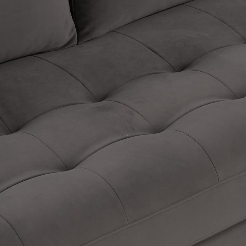 Poly & Bark Napa 72" Velvet Fabric Sofa