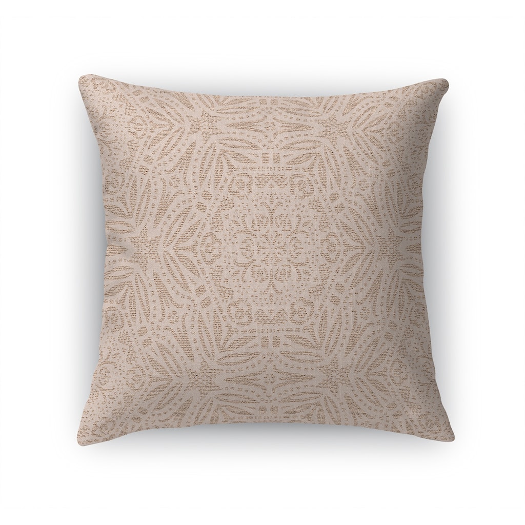 GRIFFORD PALE PINK Accent Pillow by Marina Gutierrez