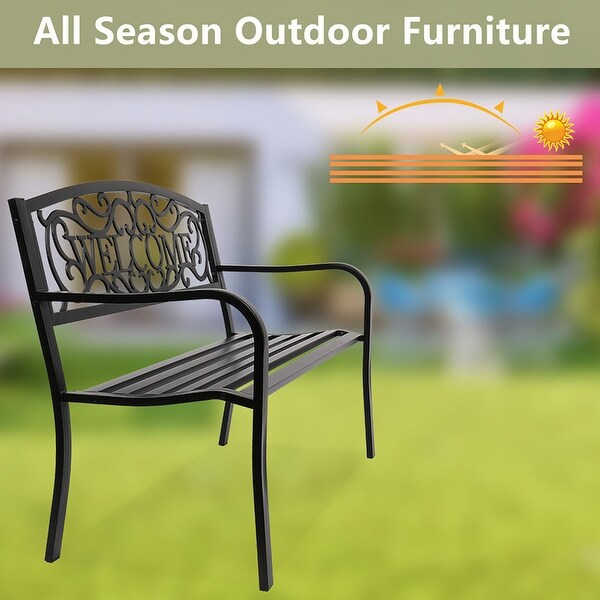 Decorative park hotsell benches