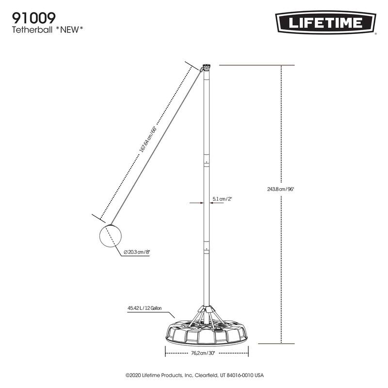 Lifetime Tetherball System