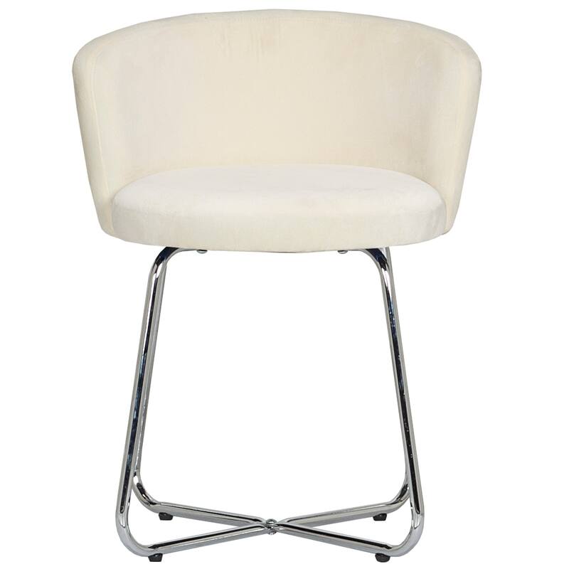 Hillsdale Furniture Marisol Metal Vanity Stool - 25H x 20.75W x 20.75D