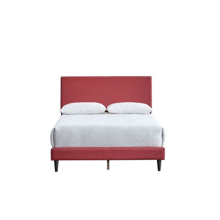 GDF Studio - Emily Modern Upholstered Bed with Adjustable Headboard (Mattress Not Included)