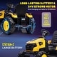 preview thumbnail 5 of 18, 3 in 1 Ride on Tractor, 24V Ride on Excavator with Remote Control