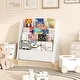 preview thumbnail 7 of 18, Kids 4-Tier Bookshelf with Large Compartments for Storage
