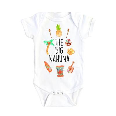 Hawaii Big Kahuna - Baby Boy Girl Clothes Infant Bodysuit Funny Cute Newborn