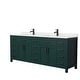 preview thumbnail 25 of 48, Beckett 84 Inch Double Vanity, Cultured Marble Top