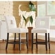 preview thumbnail 4 of 51, Mendoza Keyhole Counter Height Back Stool (Set of 2) by iNSPIRE Q Bold