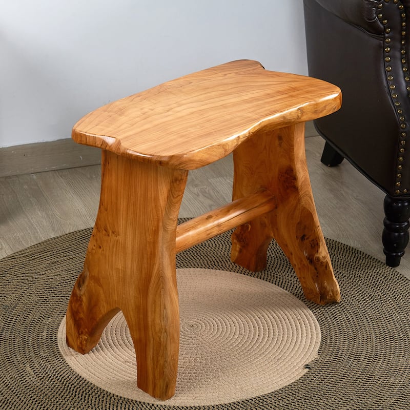 Greenage Cedar Roots Wood Bench