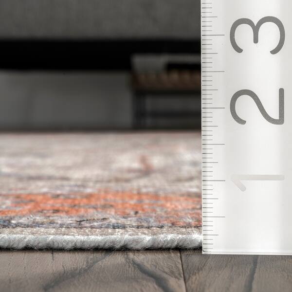 Brooklyn Rug Co Madeline Hand Woven Flower Bud Flatweave Fringe Area ...