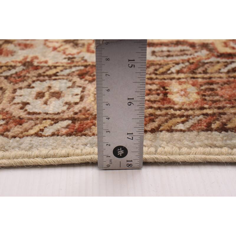 ECARPETGALLERY Hand-knotted Peshawar Oushak Grey Wool Rug - 2'8 x 12'10