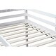 preview thumbnail 30 of 45, Wooden Low Height Twin Size Loft Bed with Ladder,Strengthened Slats for Bedroom