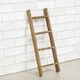 preview thumbnail 1 of 1, Caspia Handmade 20" Decorative Leaning Accent Blanket Ladder Rack - 20 inches Wide