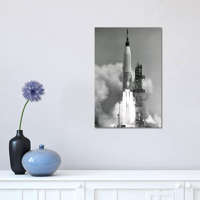 iCanvas "An Atlas V Rocket Lifting Off" by Stocktrek Images Canvas Print - 18x12x1.5