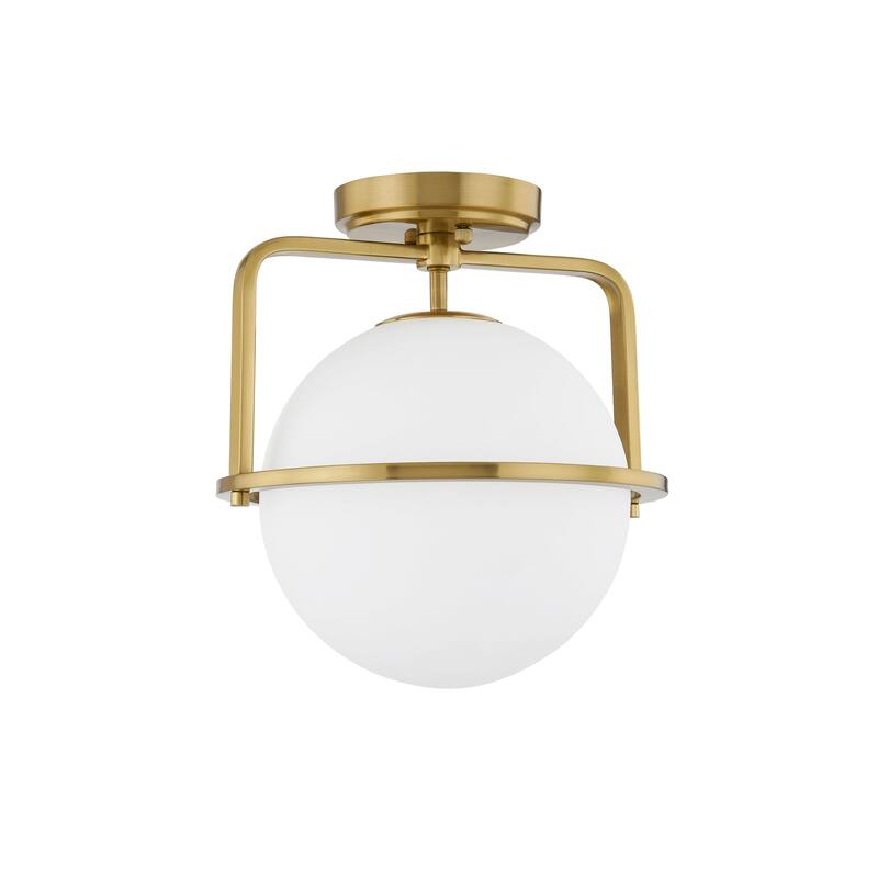Gigi Semi-Flush/Convertible Light, Gold