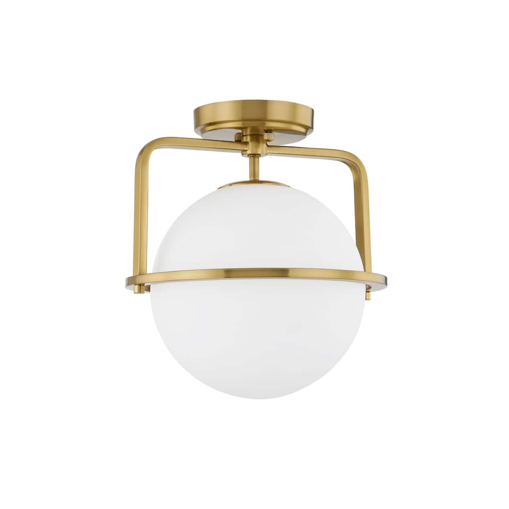 Gigi Semi-Flush/Convertible Light, Gold