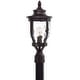 preview thumbnail 1 of 3, The Great Outdoors 1 Light Post Light from the Merrimack Collection Corona Bronze