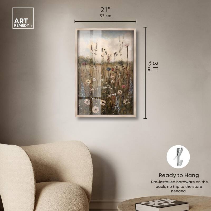Field of Forgotten Dreams II Shadowbox by Art Remedy